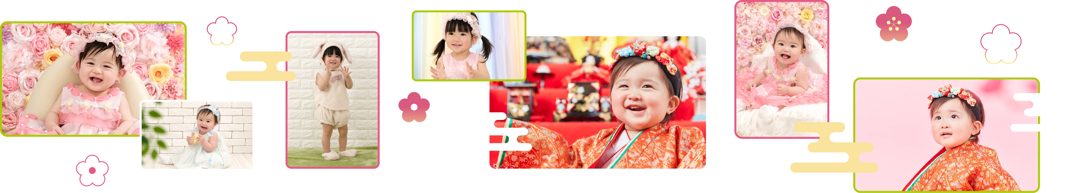 スタジオマリオ 桃の節句ひな祭りパック