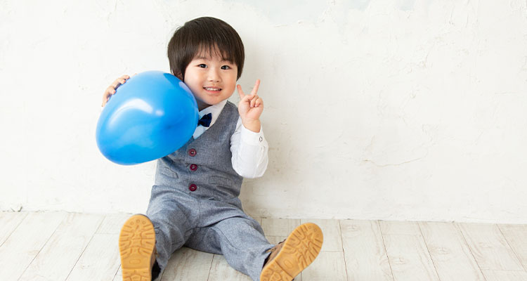 【3歳の男の子】七五三はあどけないかわいさを写真に残そう!