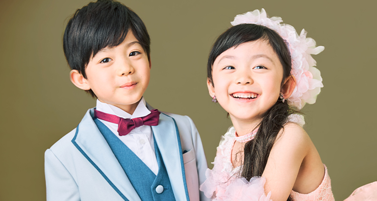 何歳でも!男の子の七五三写真はスタジオマリオで衣装もばっちり!
