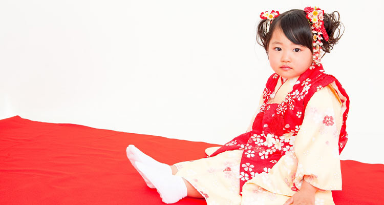 七五三の日本髪風アレンジ|スタイリングのポイント