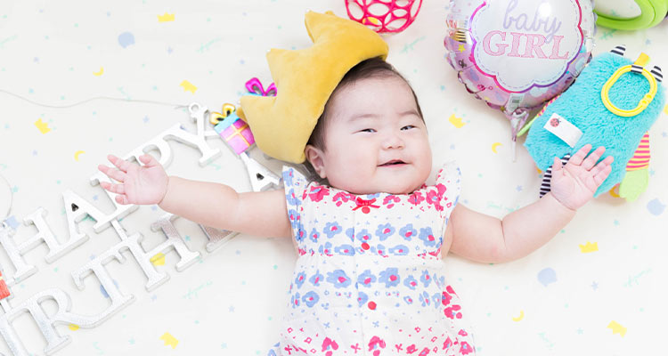 ハーフバースデーはアイデア次第!