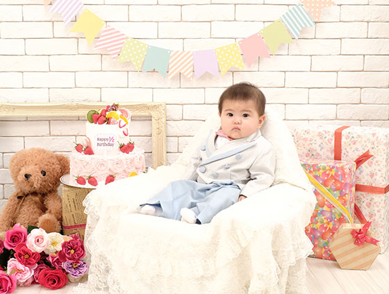 【決定版】ハーフバースデーの飾りつけ！