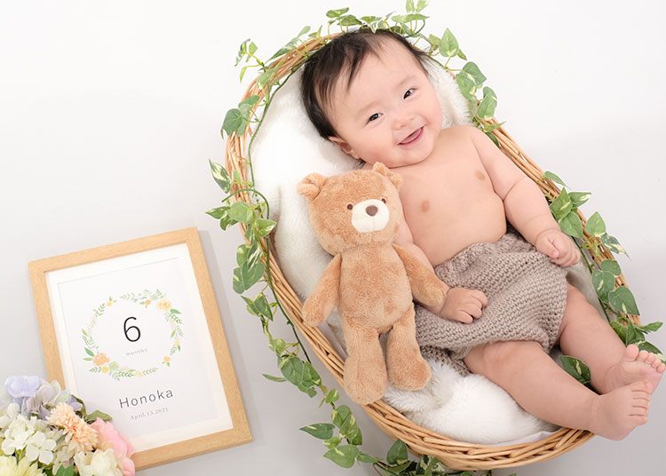 ハーフバースデー撮影