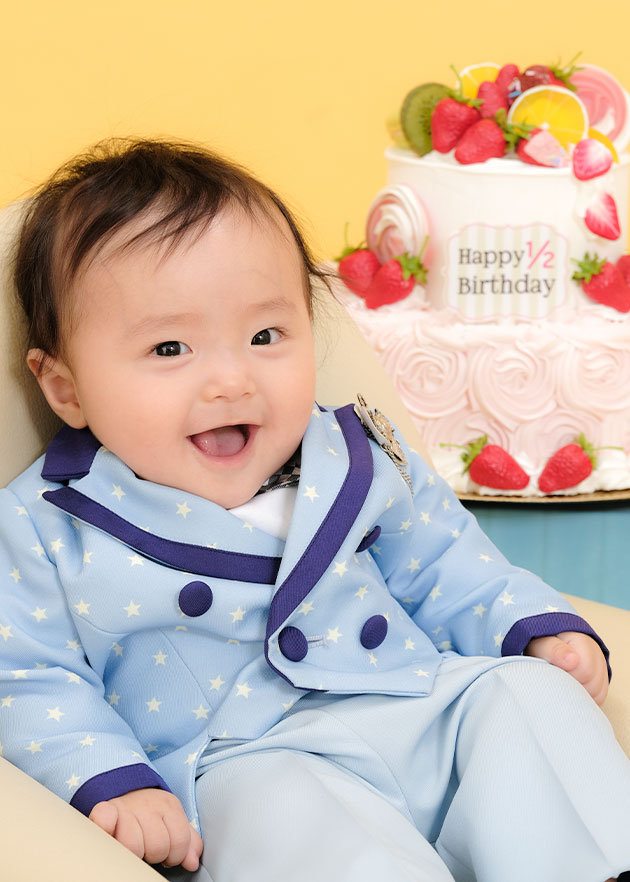 ハーフバースデー撮影