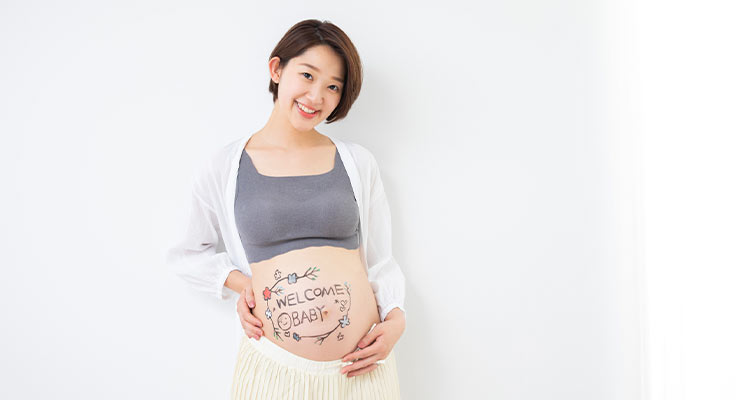 マタニティペイントをする際の注意点&ポイント