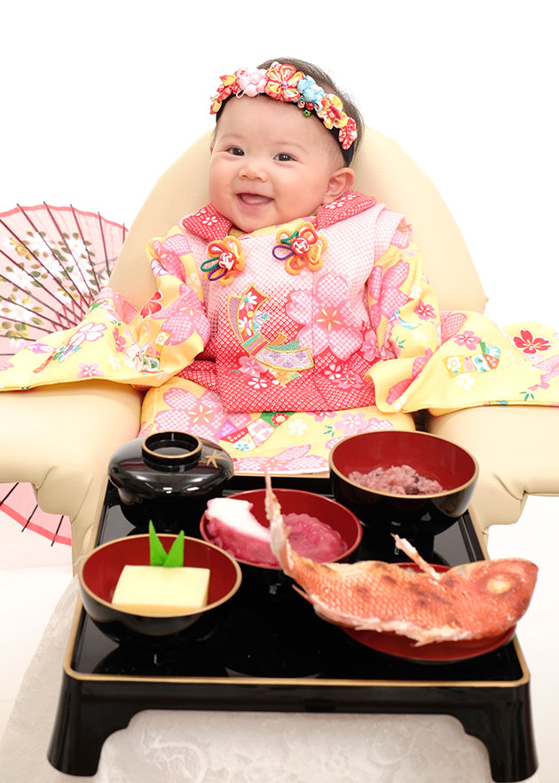 百日祝い・お食い初め撮影
