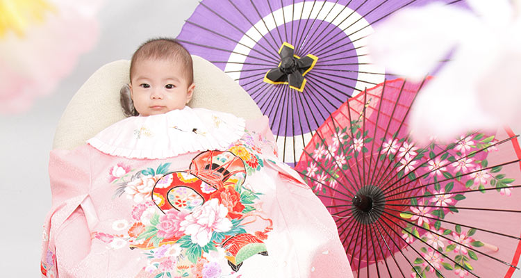 お宮参りの記念撮影はスタジオマリオにお任せ！