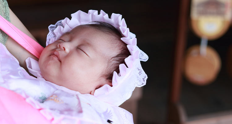 冬のお宮参り|服装を選ぶポイント【赤ちゃん】