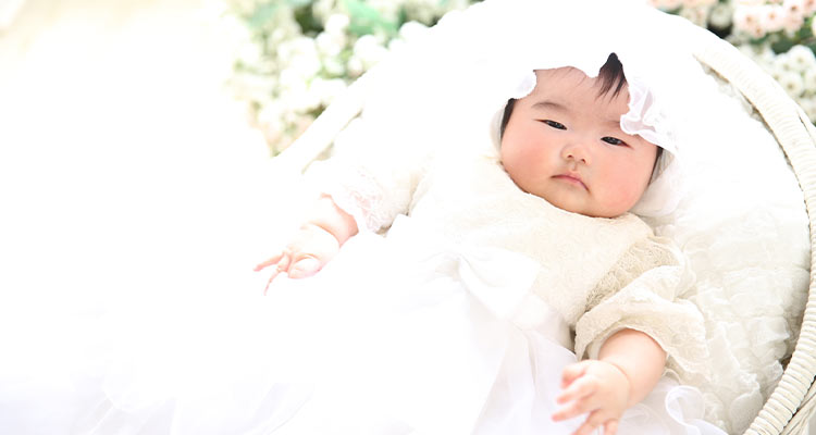 お宮参りの記念撮影はプロにお任せ!