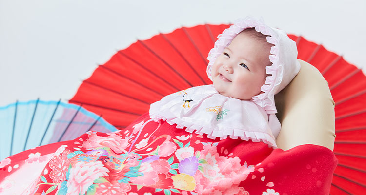 お宮参りの記念はスタジオマリオで撮ろう!