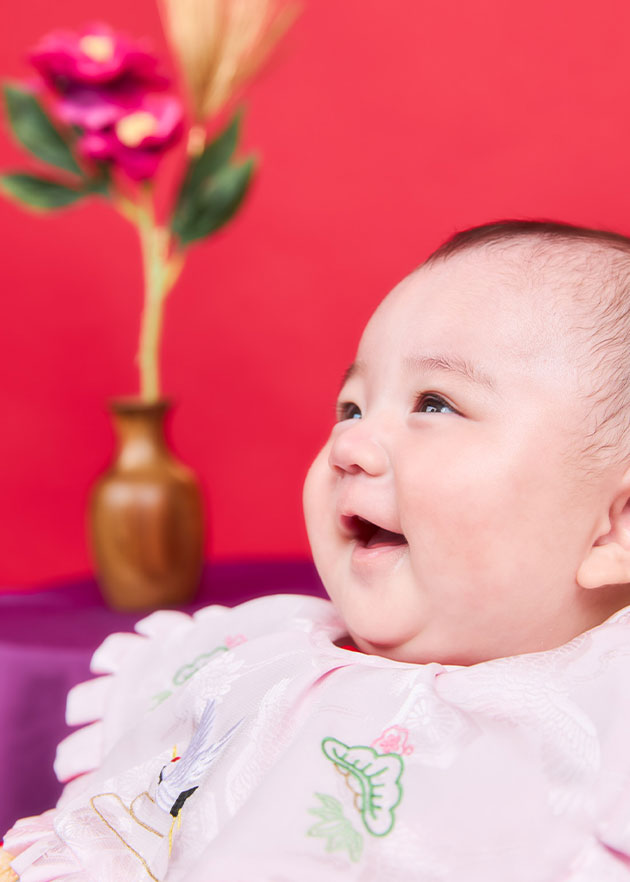 お宮参り撮影のフォトギャラリー