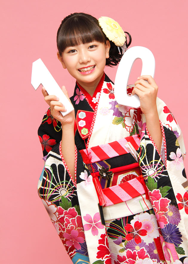 十歳（ととせ）の祝い撮影