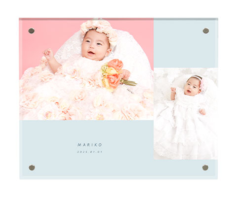 クリスタルプレート(2カット)