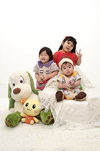 ゆらちゃんかいとちゃんあおとちゃん